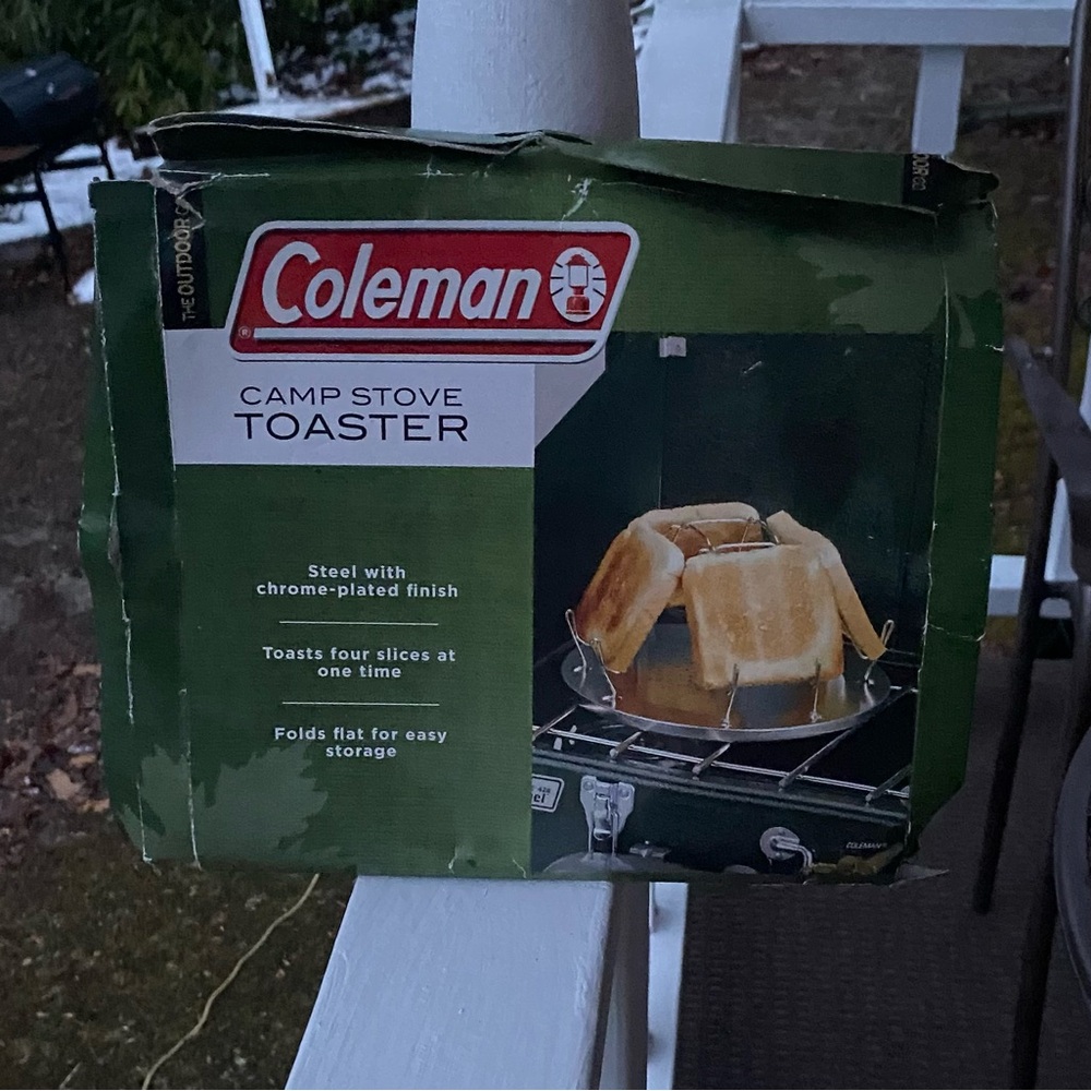 Coleman Camp Stove Toaster